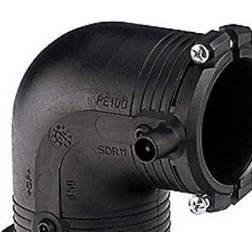 ELGEF 40 mm PE EL-svejsevinkel 90° SDR11 PN16