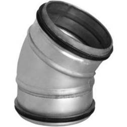 bøjning 30° Ø100 mm Nippel/Nippel