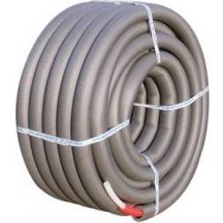 universal pert rør 18 x 2,5 mm. Rør-i-rør med 10 mm isolering. 50 meter i rulle