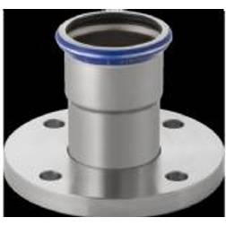 Geberit Mapress overgangsflange rustfri 28 mm