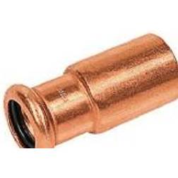 Sanha kobber Cu press reduktion 15 x 12 mm med en muffe