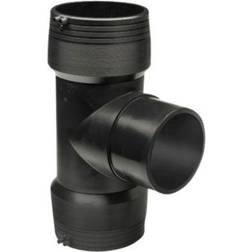 +GF+ Georg Fischer ELGEF Plus PE El-svejse t-stykke 200 mm 90° PN16 PE100-SDR11. Lige