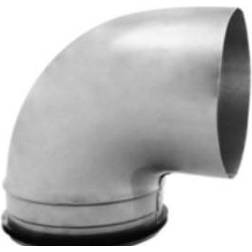 kort Bøjning 90° Ø125 mm Muffe/Nippel