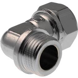VSH Fittings B.V. Vsh Kompression Vinkel 90° Nippel Krom 15 Mm X 1/2