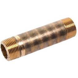 Sanha PURAFIT nippelrør 2'' x 80 mm. Siliciumbronze. Blyfri