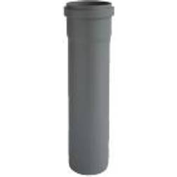 Nicoll Ht-Pp (Amax Pro) afløbsrør med muffe grå Ø75 x 500 mm