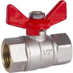 Solar Plus Kuglehane 3/4" Muf/muf T-greb
