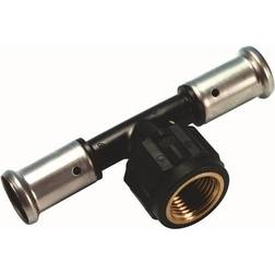 Henco Henco pres tee pvdf med indvendig gevind 63 x 2 x 63 mm