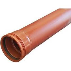 Wavin 110 x 1000 mm PP-kloakrør med muffe, klasse S SN8, EN 1852
