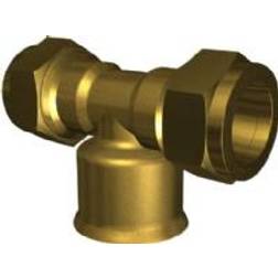 Kompressions tee 18mm-1/2-18mm