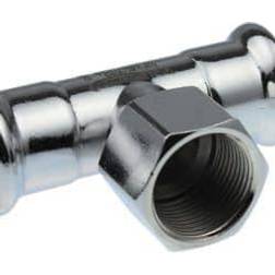 VSH tee muffe/muffe/muffe 42 mm X 3/4X42 mm fz