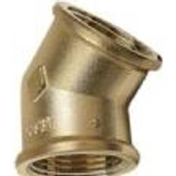 Sanha PURAFIT vinkel 1.1/4'' muffe/muffe. 45° Siliciumbronze. Blyfri