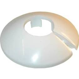 Gottfred Petersen Plastroset delte hvid 15 mm