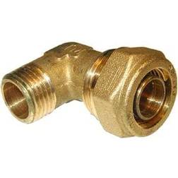 Unite Pex-fittings vinkel med nippel 20 mm x 1/2"