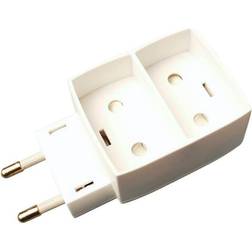 Elworks Dobbeltstik HVID