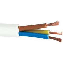 Nexans Ledning H05Z1Z1-F 3G1 HFFR Hvid S100 (PKAJ)