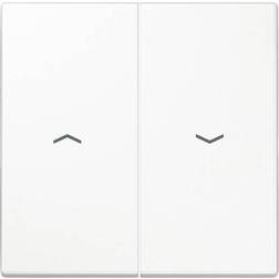 Jung 2x Cover Shutter switch White LS995PWW