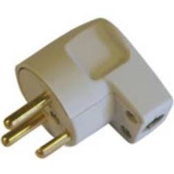 Ao Vinkelstikprop m/jord Grå 13A/250V