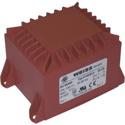 Weiss Elektrotechnik 85/409 PCB mount transformer 1 x 230 V 2 x 15 V AC 25 VA 833 mA