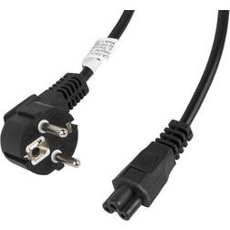 Lanberg strømkabel CEE 7/7 til IEC 60320 C5 3 m