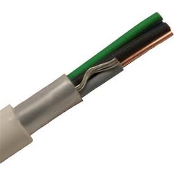 Nexans Installationskabel, skærmet halogenfri 5G2,5 mm² EQLQ EASY hvid kabeldiameter 12,1 mm (50 meter)