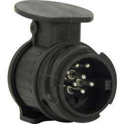 Carpoint adapter 13- till 7-polig kort svart