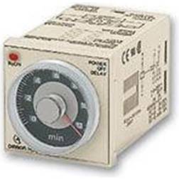 Timer, plug-in, 11-pin, DIN 48x48 mm, multifunktions, 0,05 s-300 h, DPDT, 5A, 100 til 240 VAC, 100-1