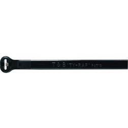 ABB TY528MX Buntband låsbara, väderbeständig svart, 100-pack 4,8 x 360 mm