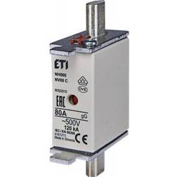 Solar Plus Sikring NH000 80A GG 500V