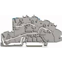 Wago 2003-7649 Industrial terminal block 5.20 mm Pull spring Configuration: N, L Grey 1 pc(s)