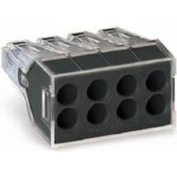 Wago 773-108, Transparent, Kobber, 400 V, 24 A, 24 x 19,5 x 13,1 mm, 4,605 g