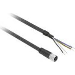 Telemecanique Schneider Electric Følerkabel pur m12 4-pin hun lige 2 meter xzcp1141l2