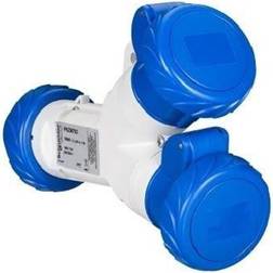 Schneider Electric Cee Multi Adaptor 1 Indtag Og 2 Udtag 230v 16a Ip67