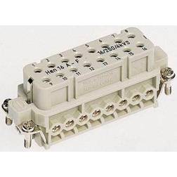 Harting Han a 16 pos female insert screw