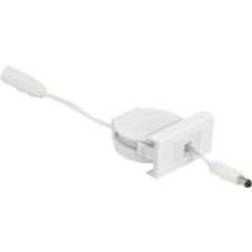 DeLock Easy 45 forlængerkabel til strøm DC jackstik 5,5 x 2,1 mm til DC jackstik 5,5 x 2,1 mm 50 cm