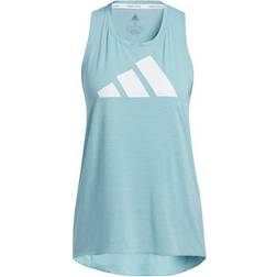 adidas 3-Stripes Logo Tank Top Women - Mint Ton/White