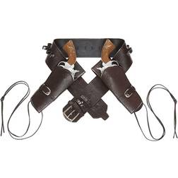 Widmann Double Holster Et Ceinture Marrons Marron Taille Unique