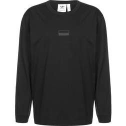 adidas RYV Loose Fit Crew Sweatshirt - Black