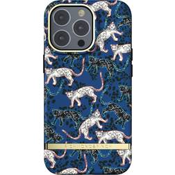 Richmond & Finch Blue Leopard Case for iPhone 13 Pro