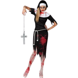 Th3 Party Dead Nun Costume for Adults