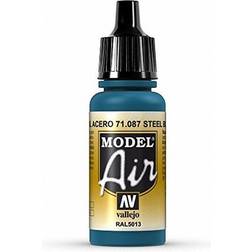 Vallejo Model Air Steel Blue 17ml