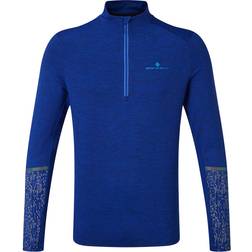 Ronhill Life Night Runner 1/2 Zip Top Men - CobaltMrl/Hono/Rflct