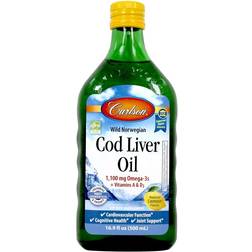 Carlson Labs Wild Norwegian Cod Liver Oil 500 ml