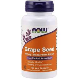 Now Foods Grape Seed Extract 100 mg 100V Caps