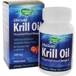 Natures Way Nature's Way Krill Oil 500 mg. 60 Softgels