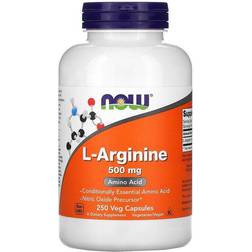 Now Foods L-Arginine 500mg 250 stk