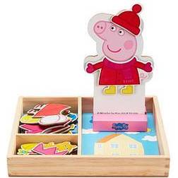 Peppa Pig Magnetic Wooden Dress-Up Set