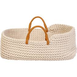 by Astrup strikket dukkelift 25 cm Cream