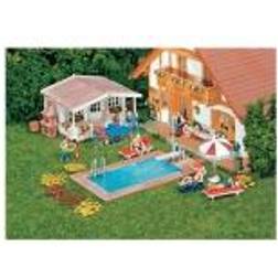 Swimming pool casetta da giardino Faller 180542 H0