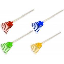 Polesie 41043 Foliage Rake with Wooden Handle, 79 cm-Summer Toys, Multi Colour